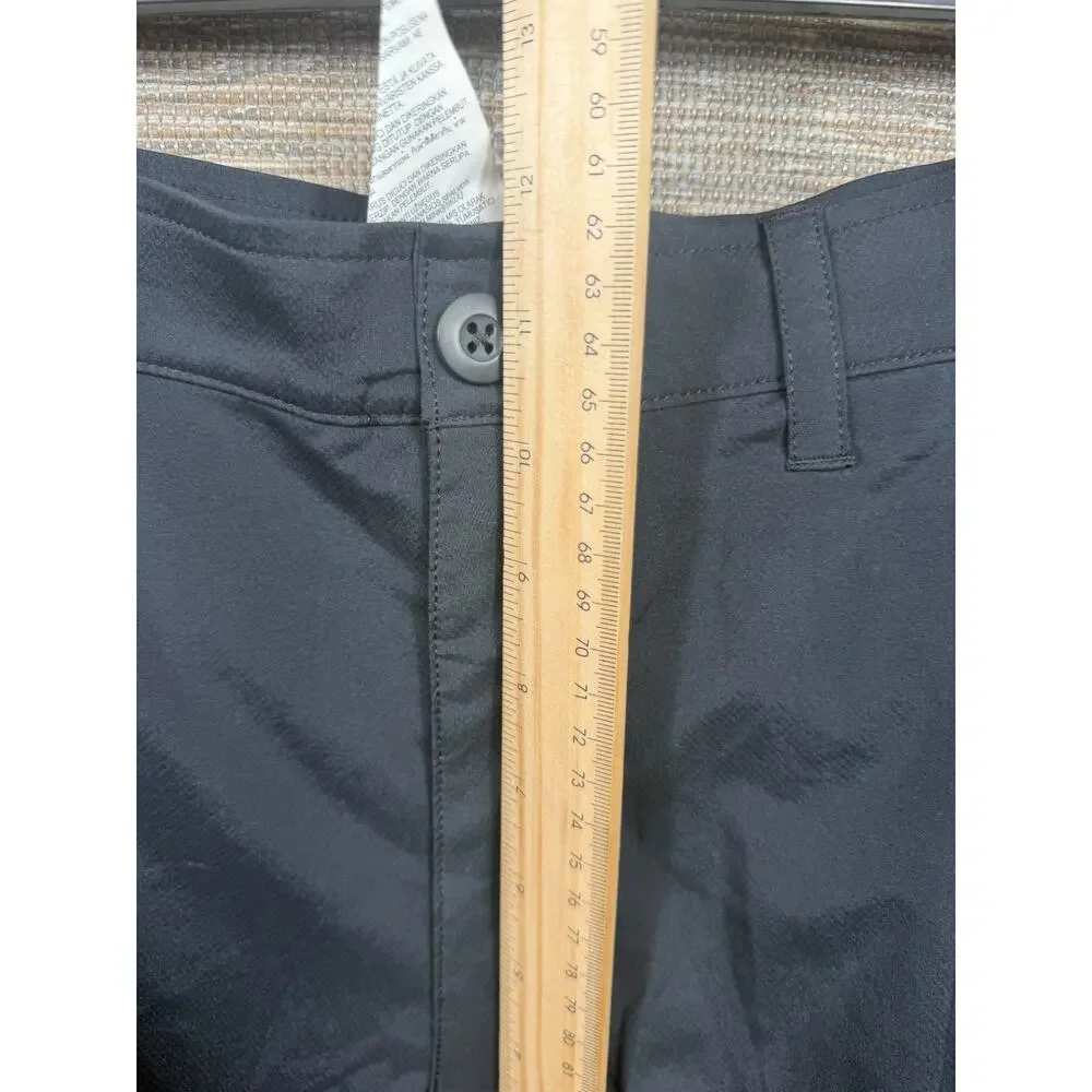 Under Armour Golf Straight Leg Pants Mens Size 42x34 Gray Loose Fit NEW